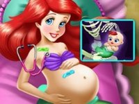 Ariel Pregnant Emergency Doctor Game - Doctor Game