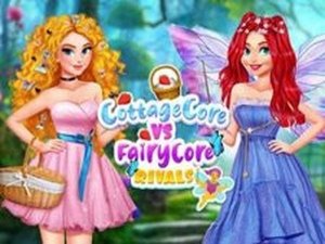 Cottage Core Vs Fairy Core Rivals Dress Up Game - Dress Up Game - Ludoryx free online game
