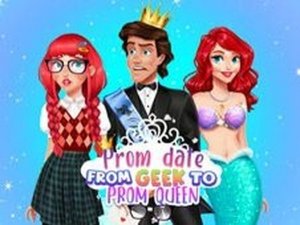 Prom Date: From Nerd To Prom Queen Makeover Game - Dress Up Game - Ludoryx free online game