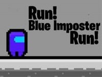 Run Blue Imposter Run Online Arcade Game