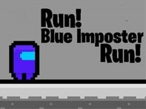 Run Blue Imposter Run Online Arcade Game