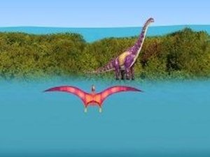 Dino Glider Online Flying Arcade Game - Ludoryx free online game