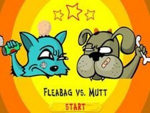 Fleabag vs. Mutt Online Arcade Game - Ludoryx free online game
