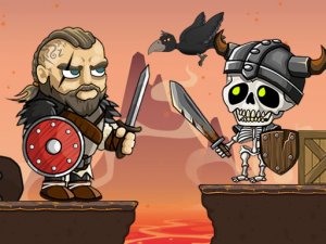 Vikings vs Skeletons Online Arcade Game - Ludoryx free online game